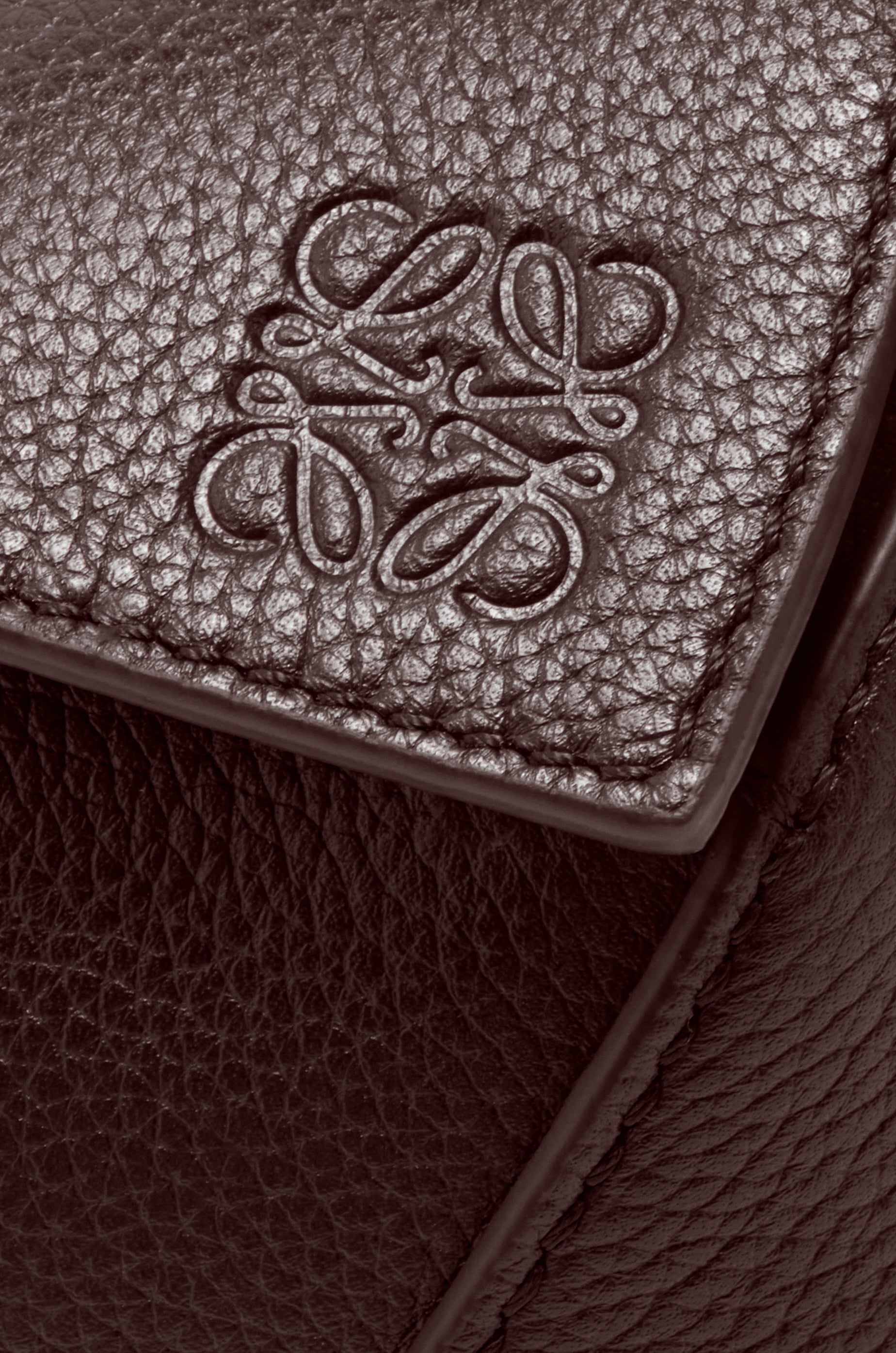 Loewe Mini Puzzle Edge bag in soft grained calfskin