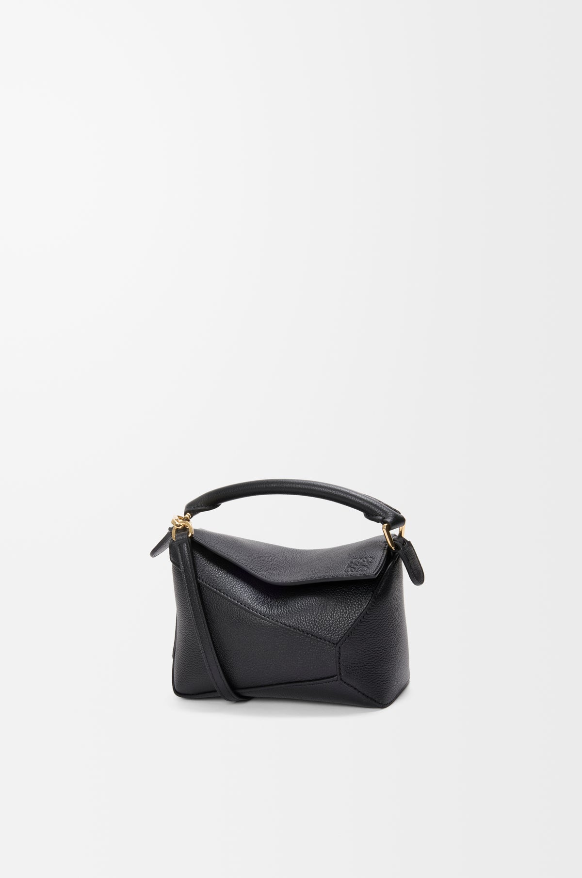 Loewe Mini Puzzle Edge bag in soft grained calfskin