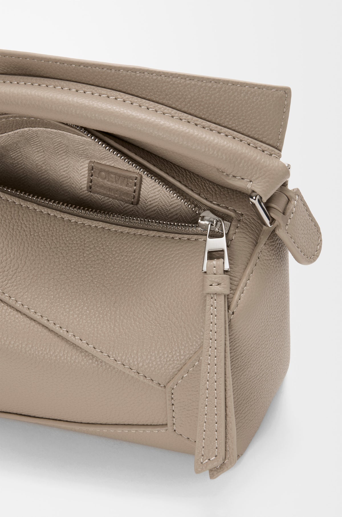 Loewe Mini Puzzle Edge bag in soft grained calfskin