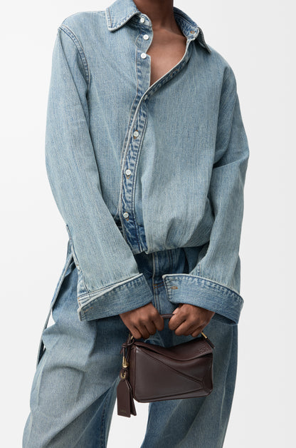 Loewe Mini Featherlight Puzzle bag in nappa lambskin