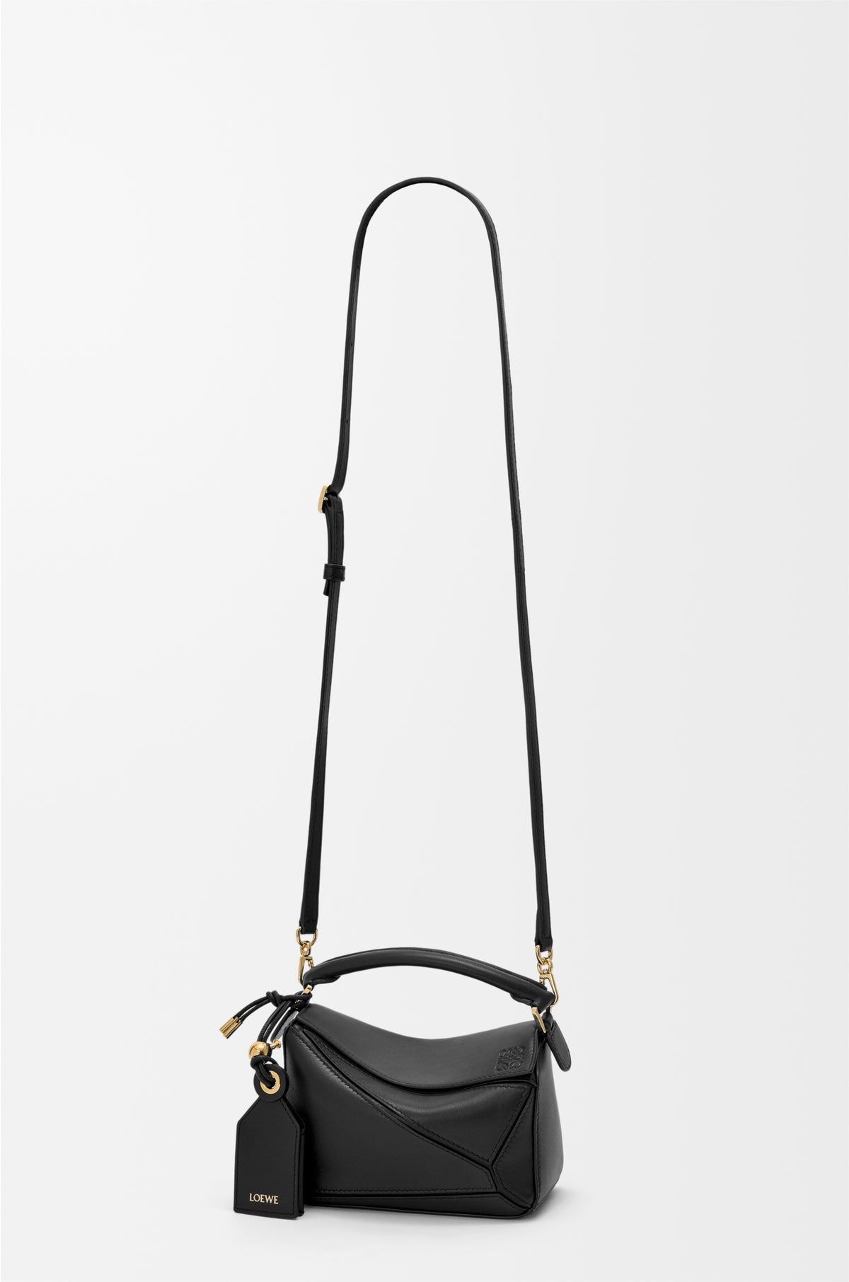 Loewe Mini Featherlight Puzzle bag in nappa lambskin