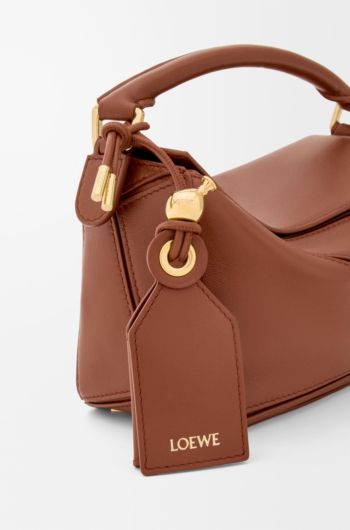 Loewe Mini Featherlight Puzzle bag in nappa lambskin