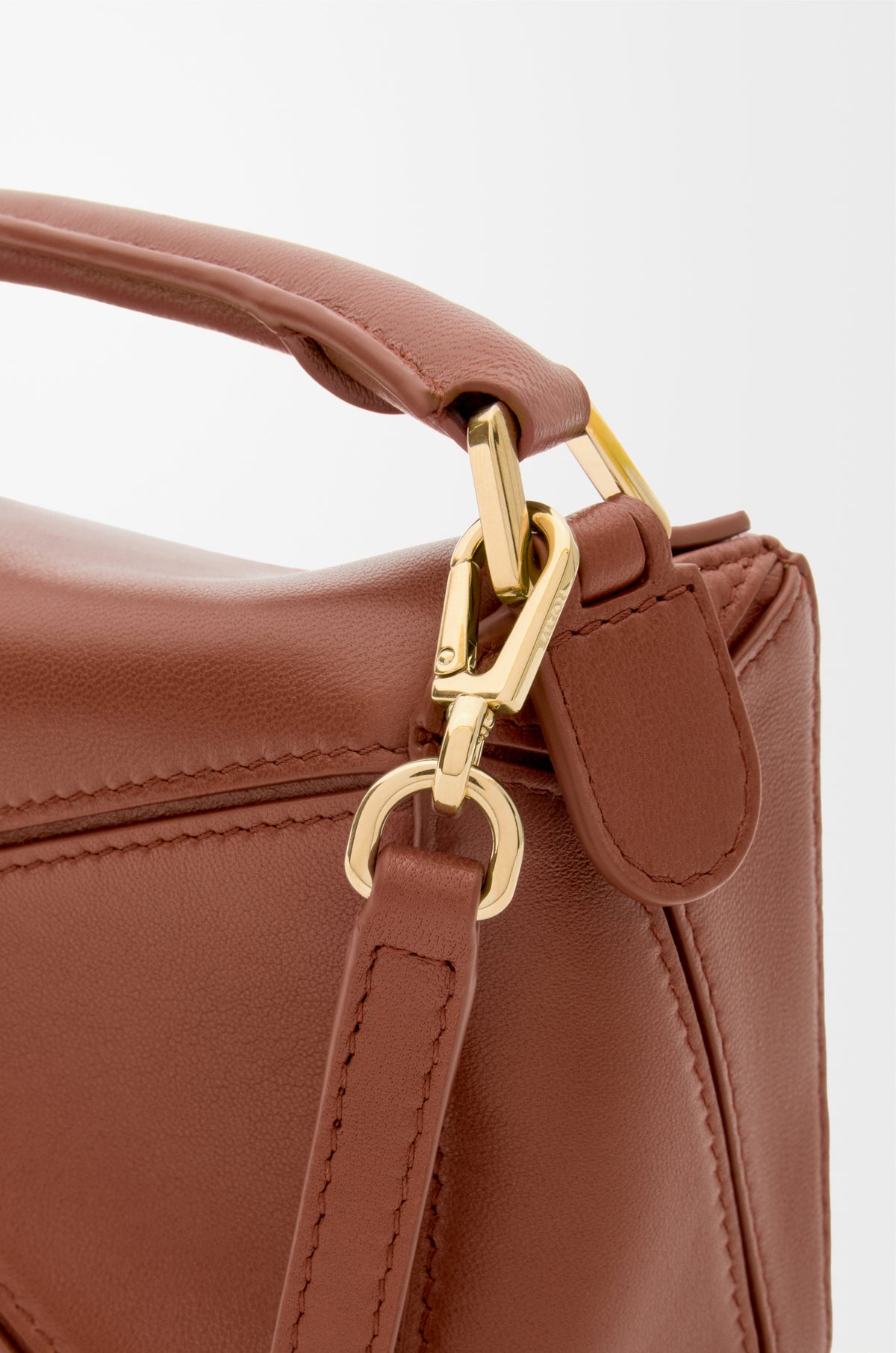 Loewe Mini Featherlight Puzzle bag in nappa lambskin