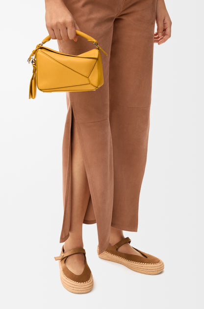 Loewe Mini Featherlight Puzzle bag in nappa lambskin