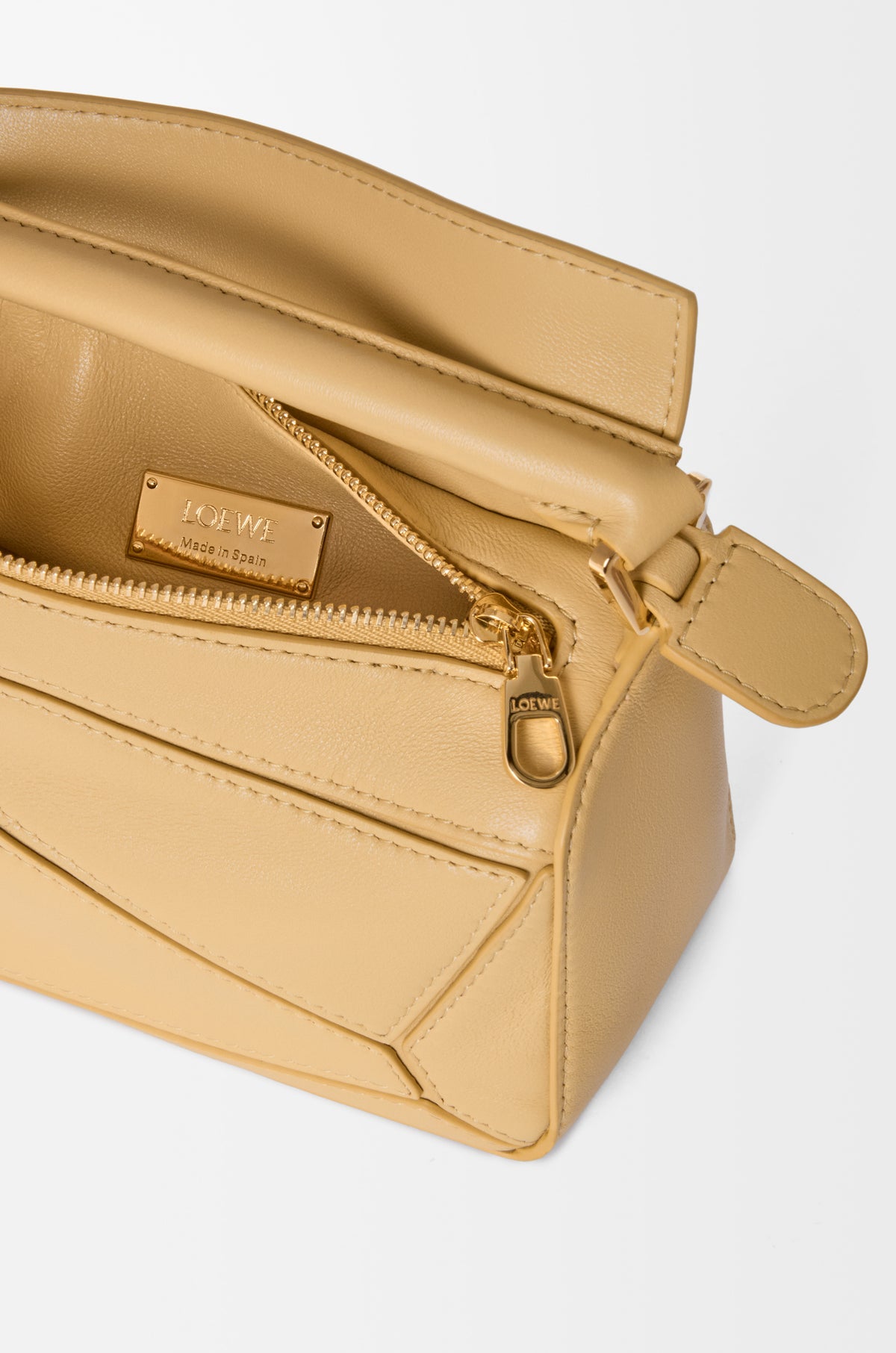 Loewe Mini Featherlight Puzzle bag in nappa lambskin