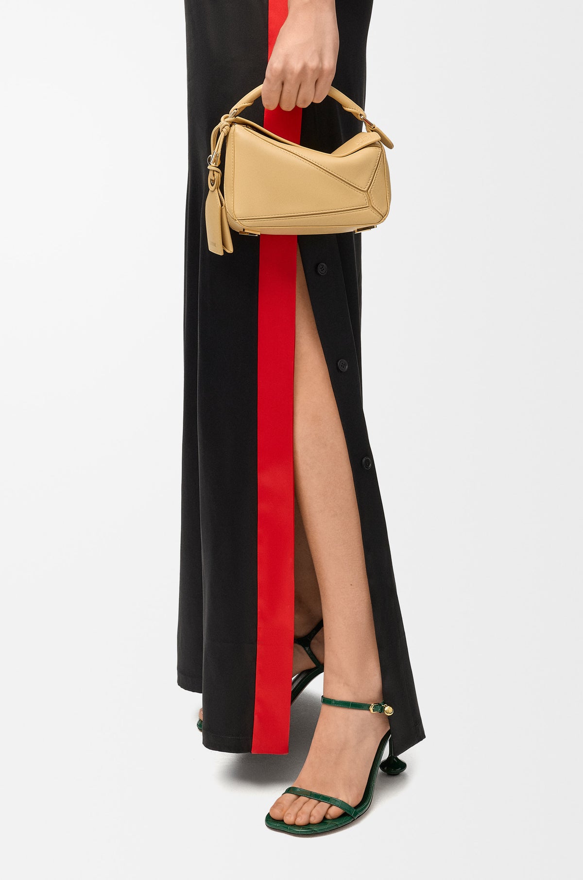 Loewe Mini Featherlight Puzzle bag in nappa lambskin