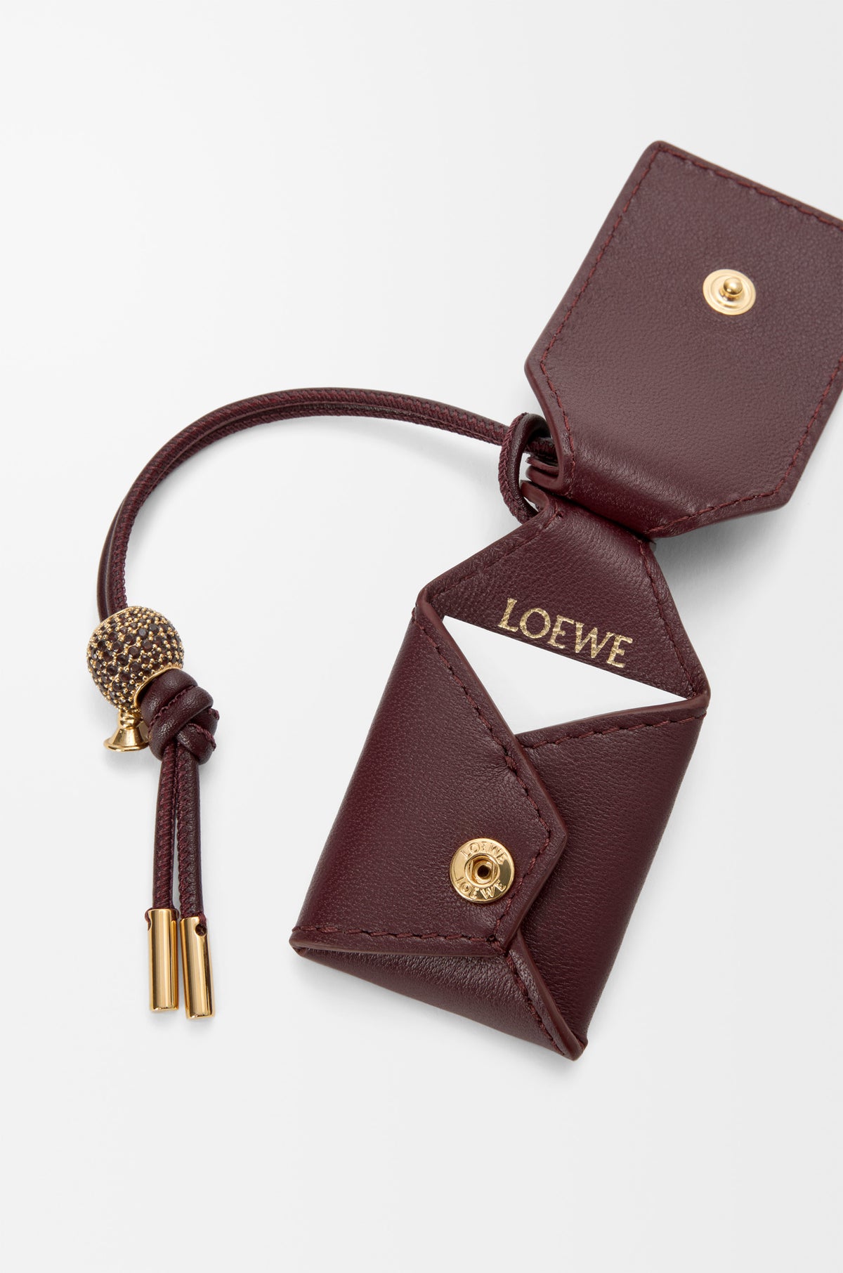 Loewe Mini Featherlight Puzzle bag in mellow nappa lambskin