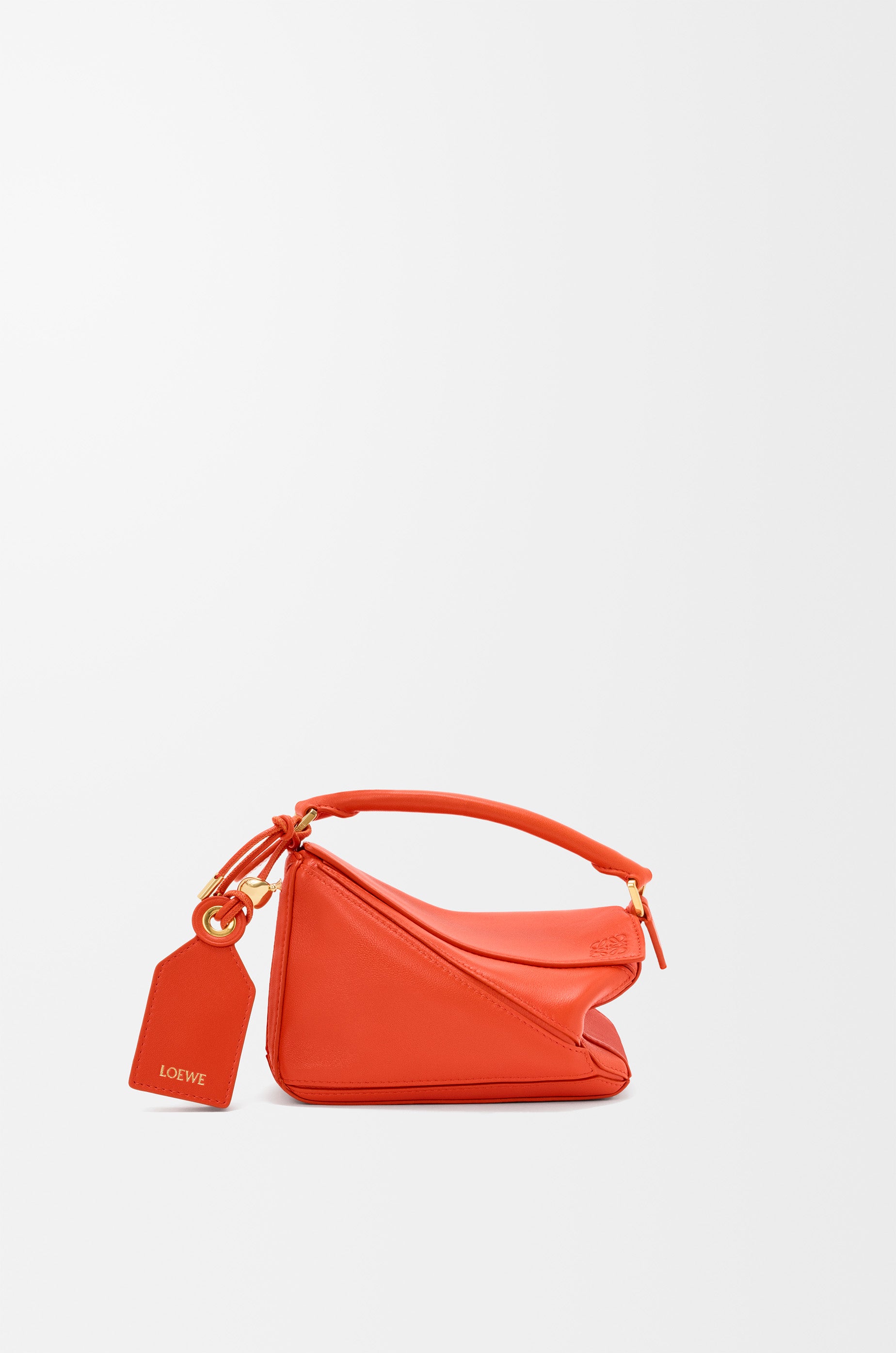 Loewe Mini Featherlight Puzzle bag in nappa lambskin