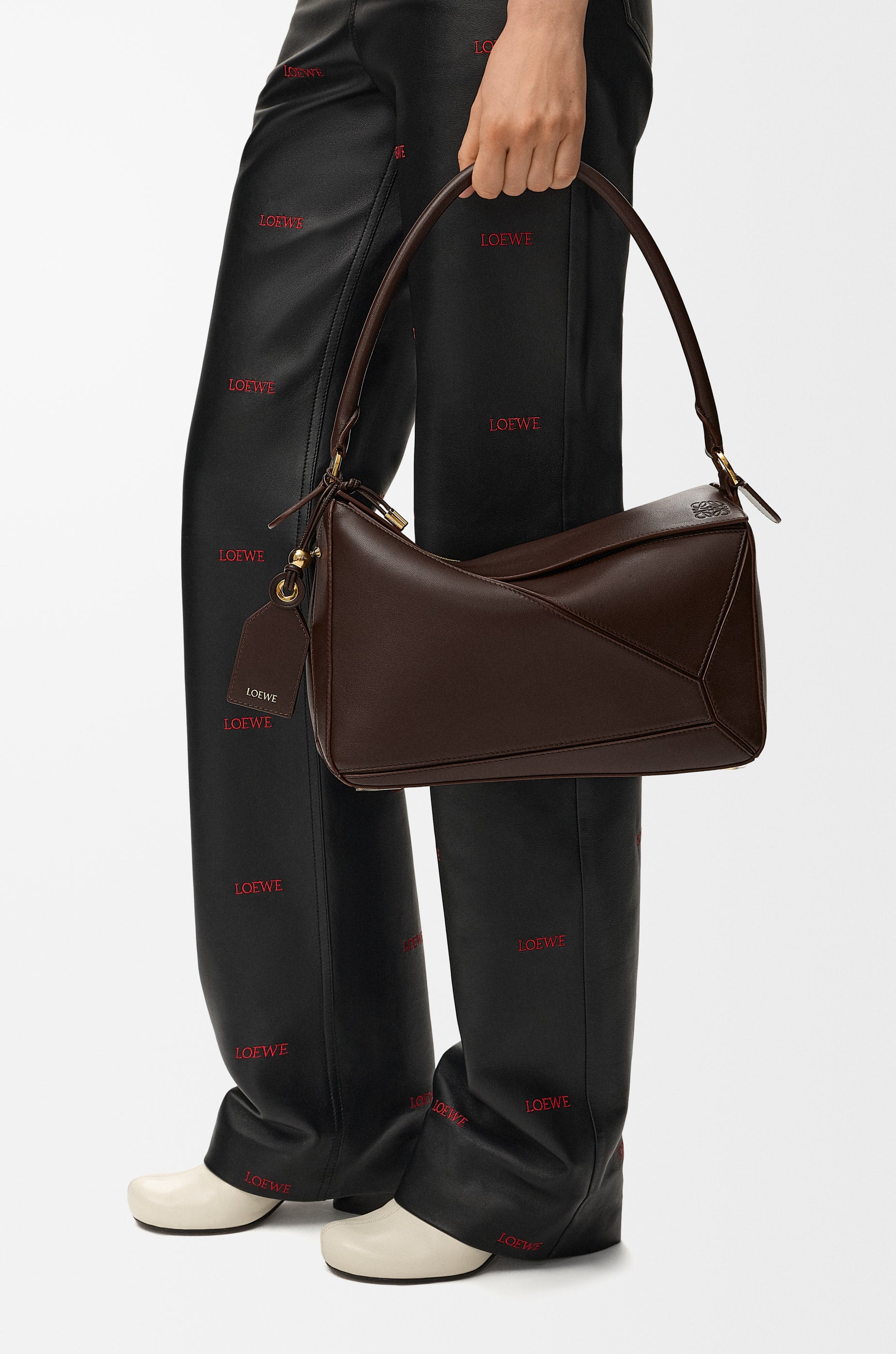 Loewe Medium Featherlight Puzzle bag in nappa lambskin