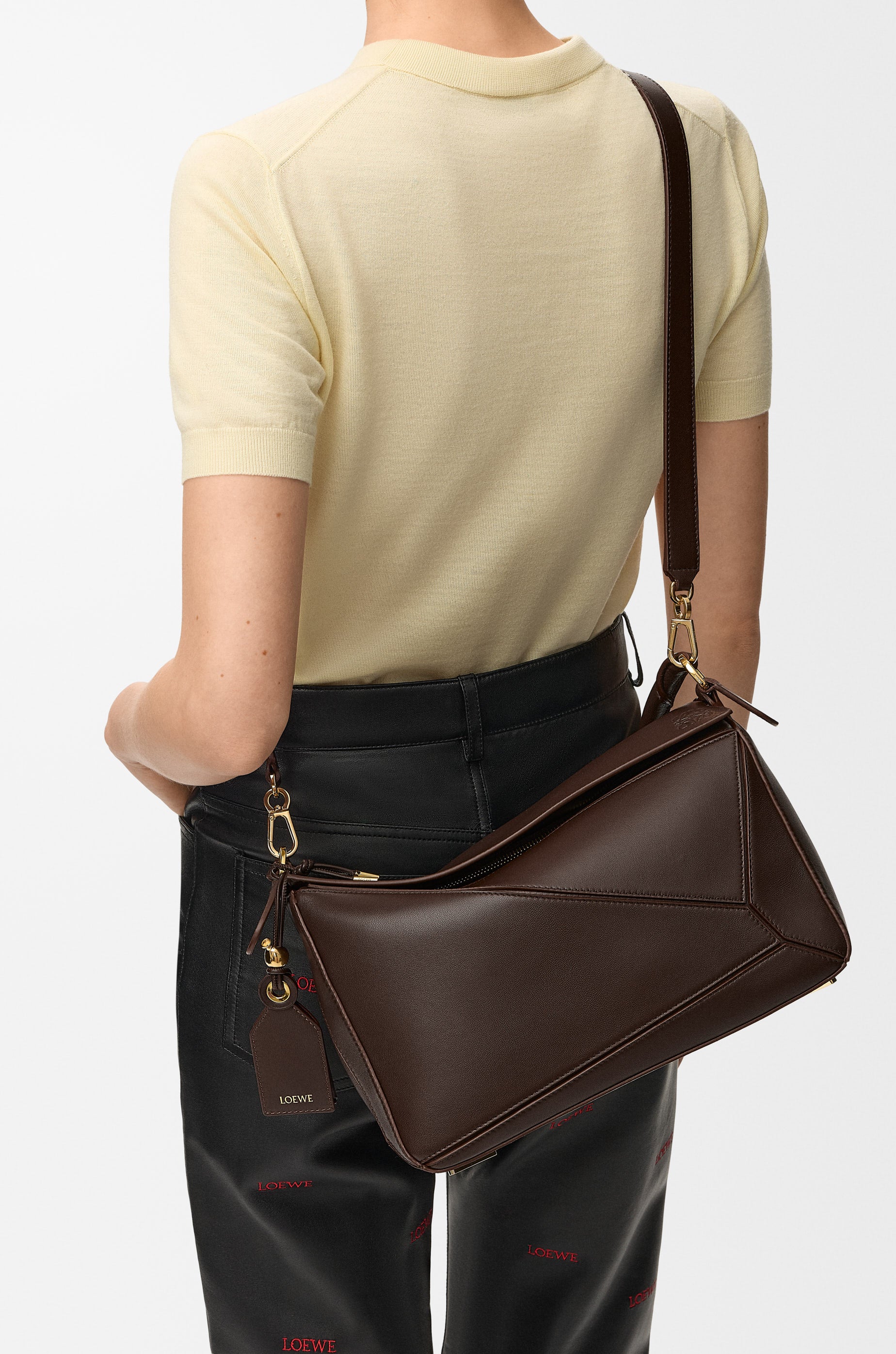 Loewe Medium Featherlight Puzzle bag in nappa lambskin