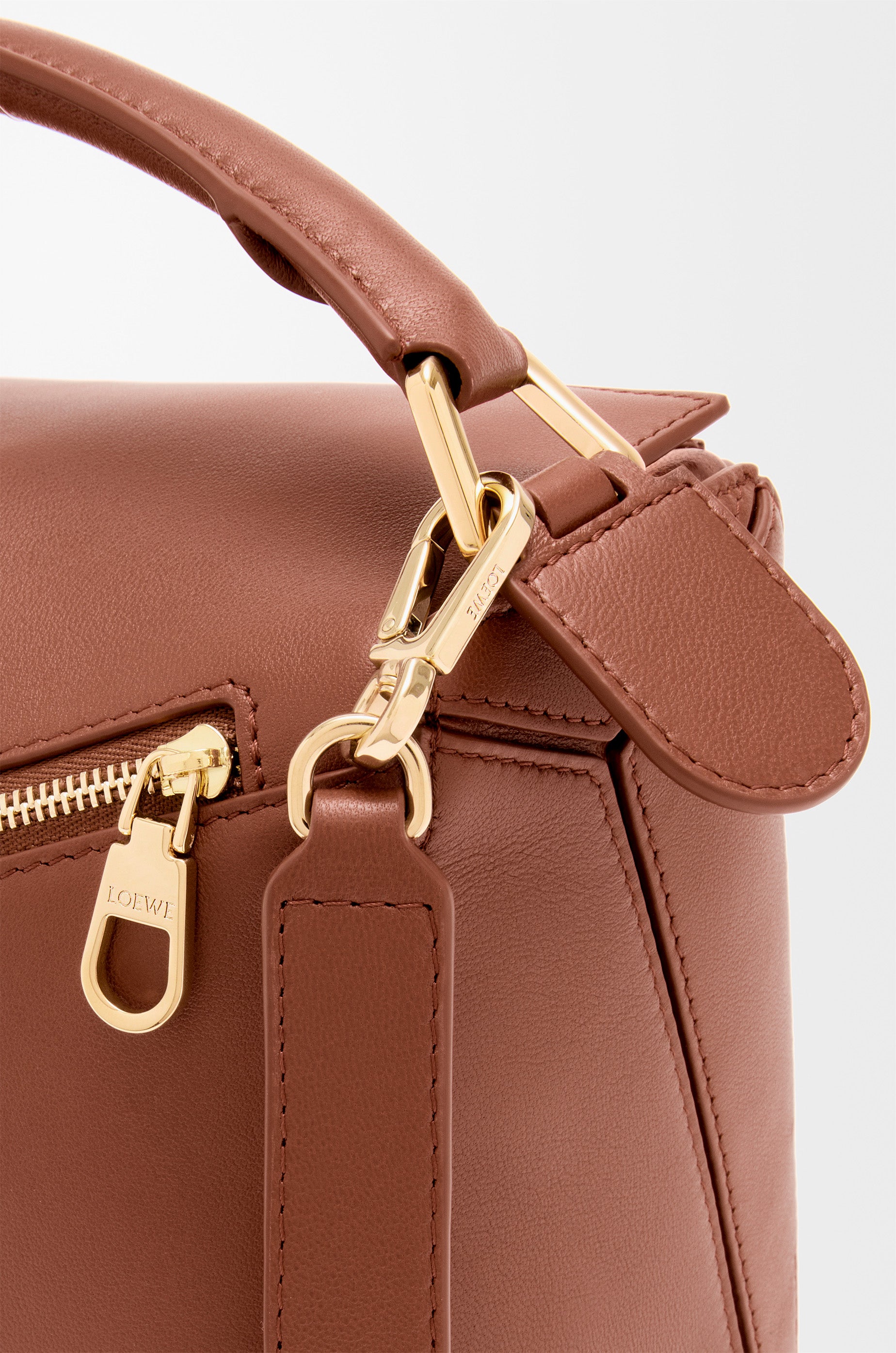 Loewe Small Featherlight Puzzle bag in nappa lambskin