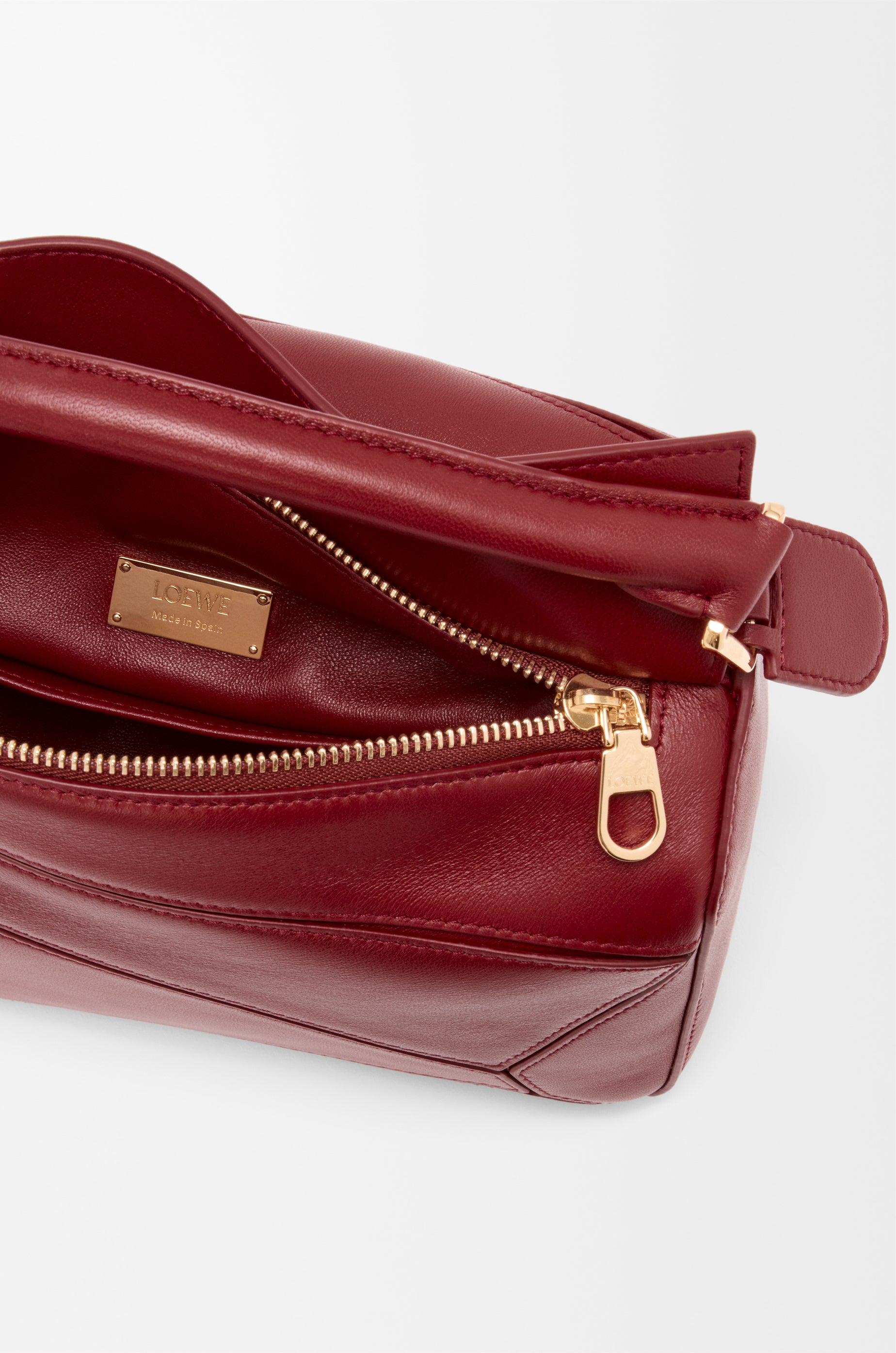 Loewe Small Featherlight Puzzle bag in nappa lambskin