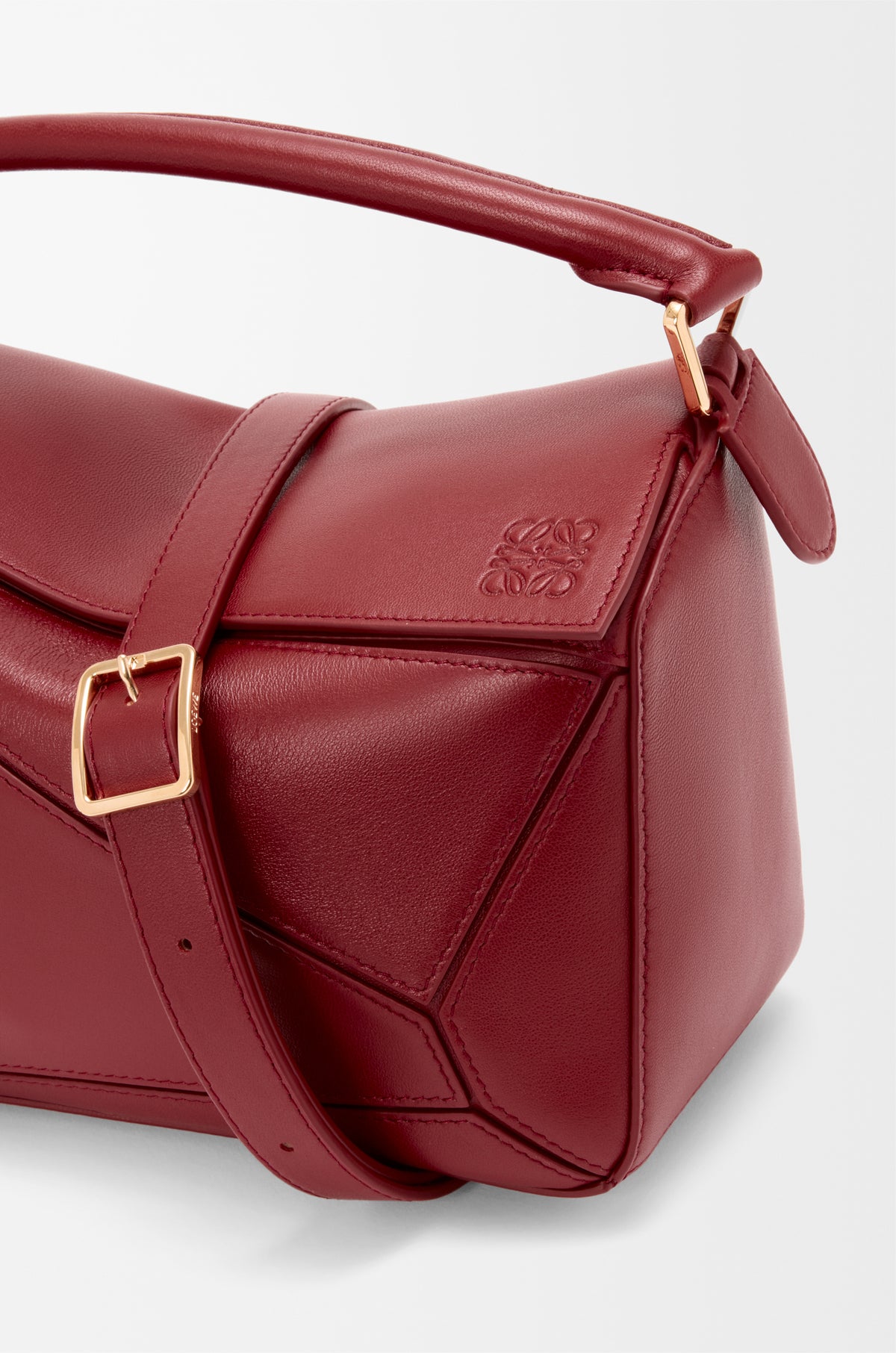 Loewe Small Featherlight Puzzle bag in nappa lambskin