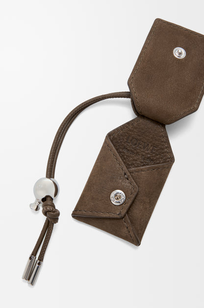 Loewe Small Featherlight Puzzle bag in grained nubuck