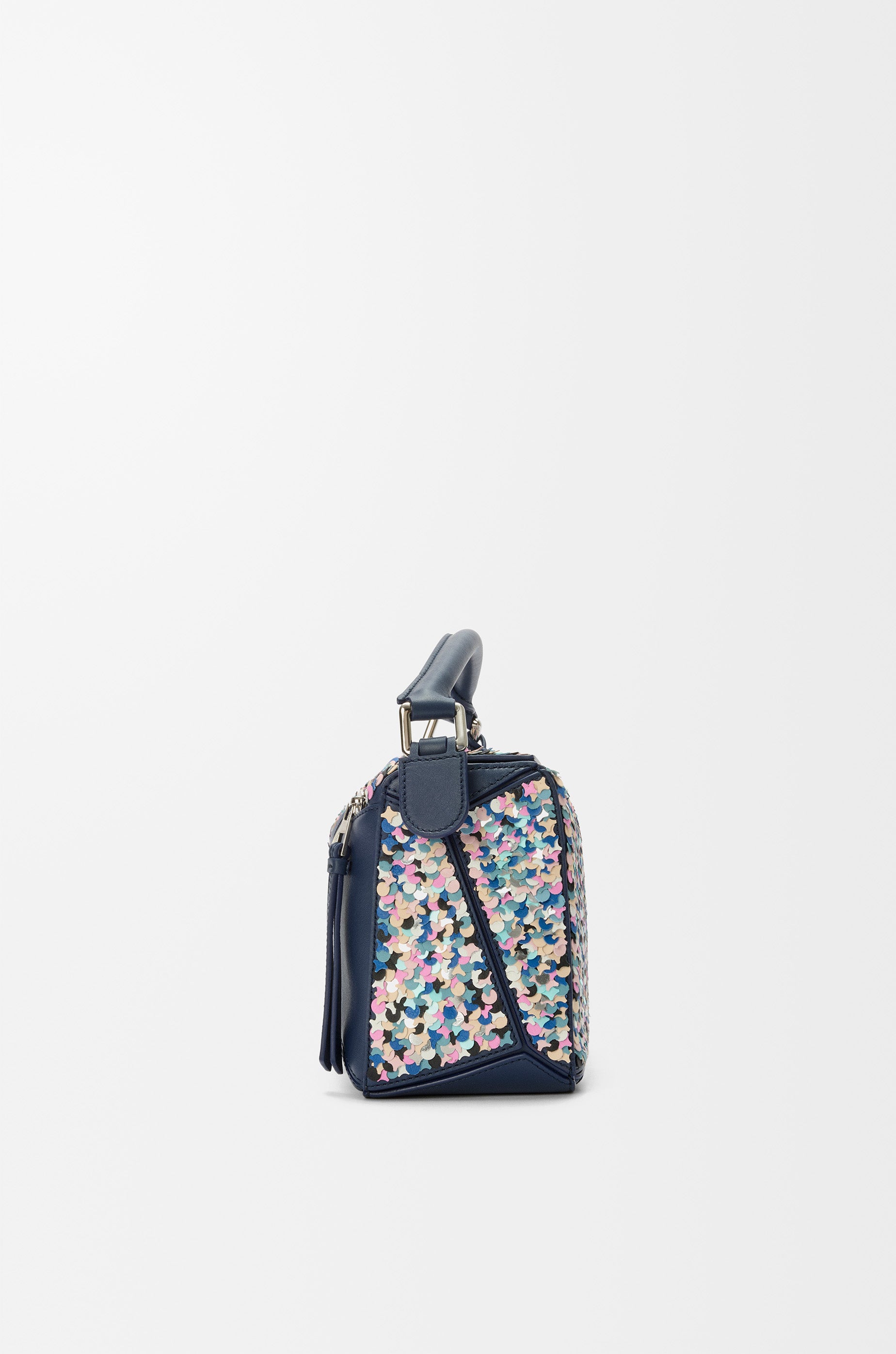 Loewe Puzzle 10 Confetti bag in classic calfskin