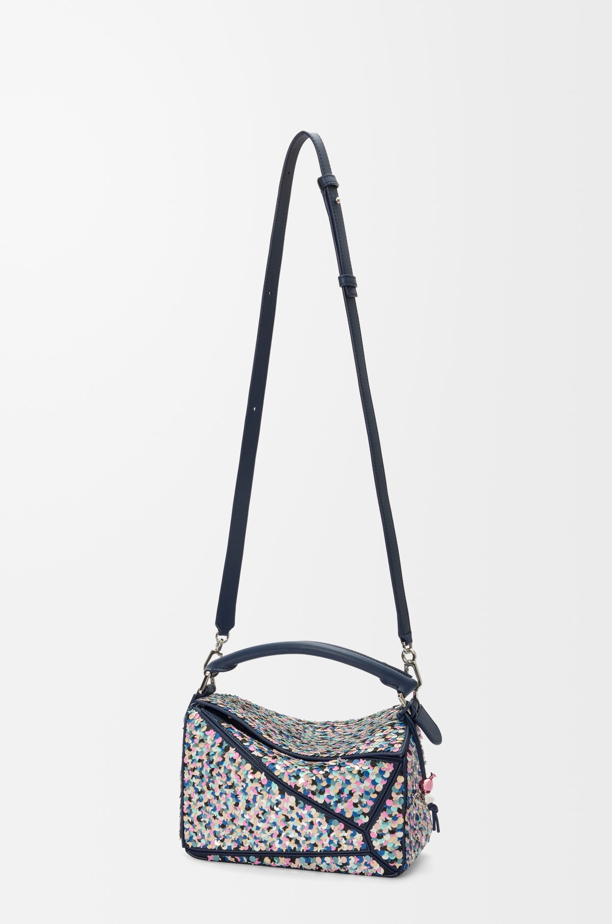 Loewe Puzzle 10 Confetti bag in classic calfskin