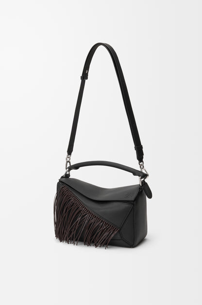 Loewe Fringe small Puzzle bag in classic calfskin