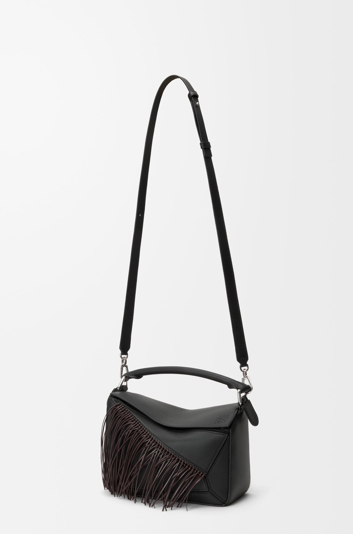 Loewe Fringe small Puzzle bag in classic calfskin
