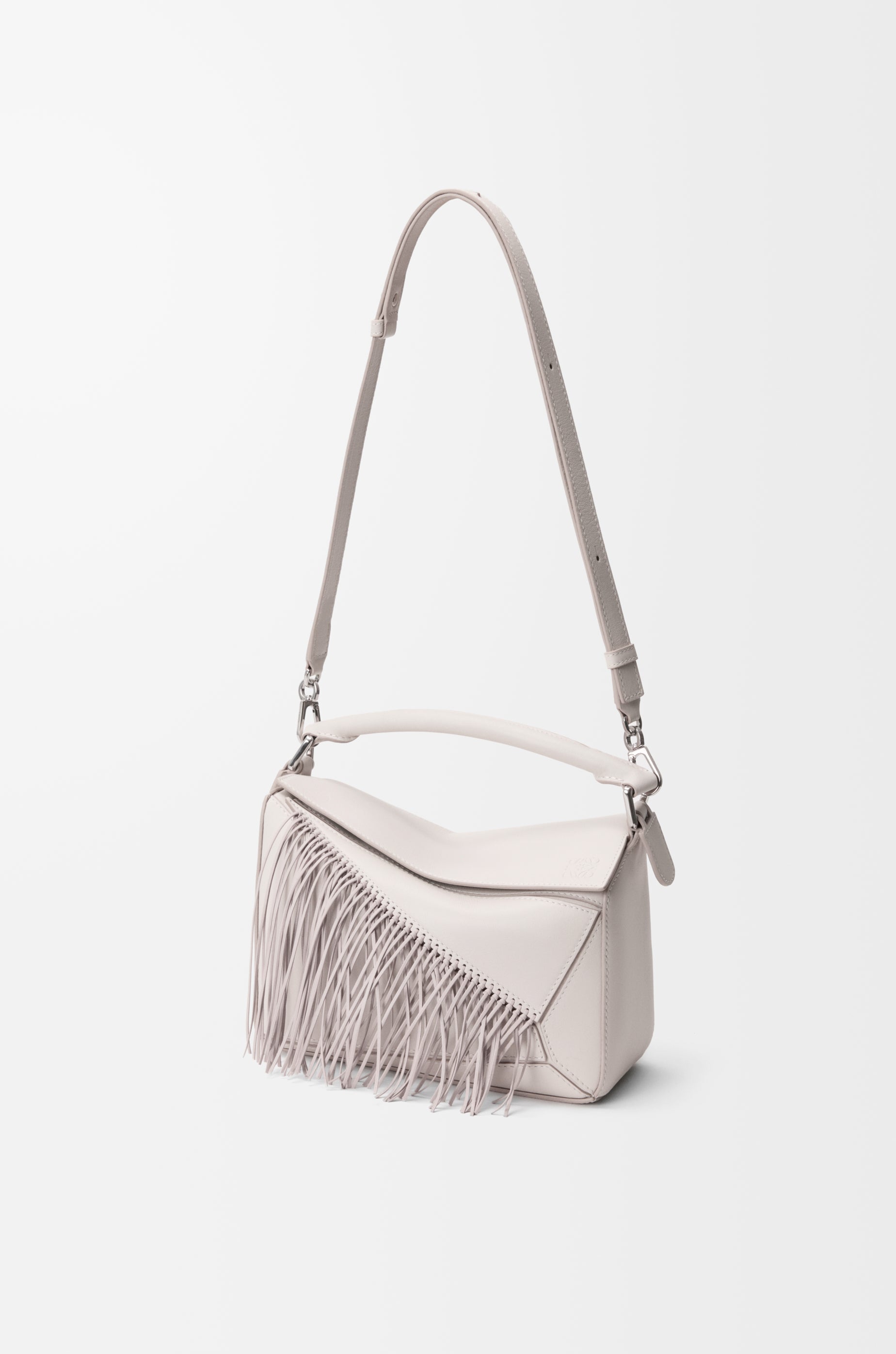 Loewe Fringe small Puzzle bag in classic calfskin
