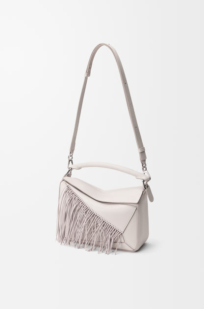 Loewe Fringe small Puzzle bag in classic calfskin