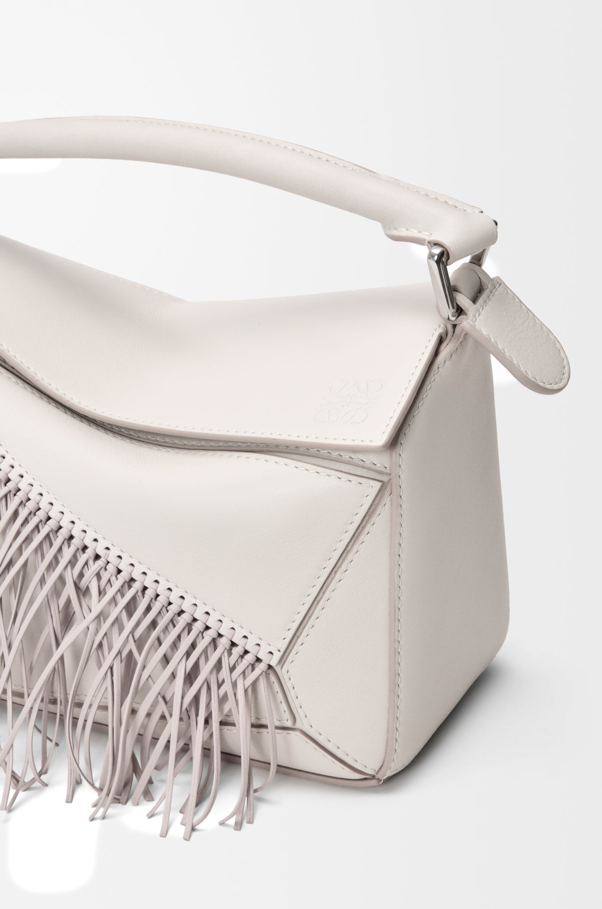 Loewe Fringe small Puzzle bag in classic calfskin