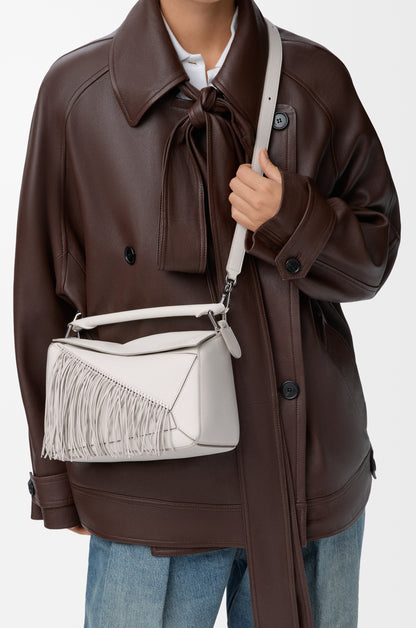 Loewe Fringe small Puzzle bag in classic calfskin