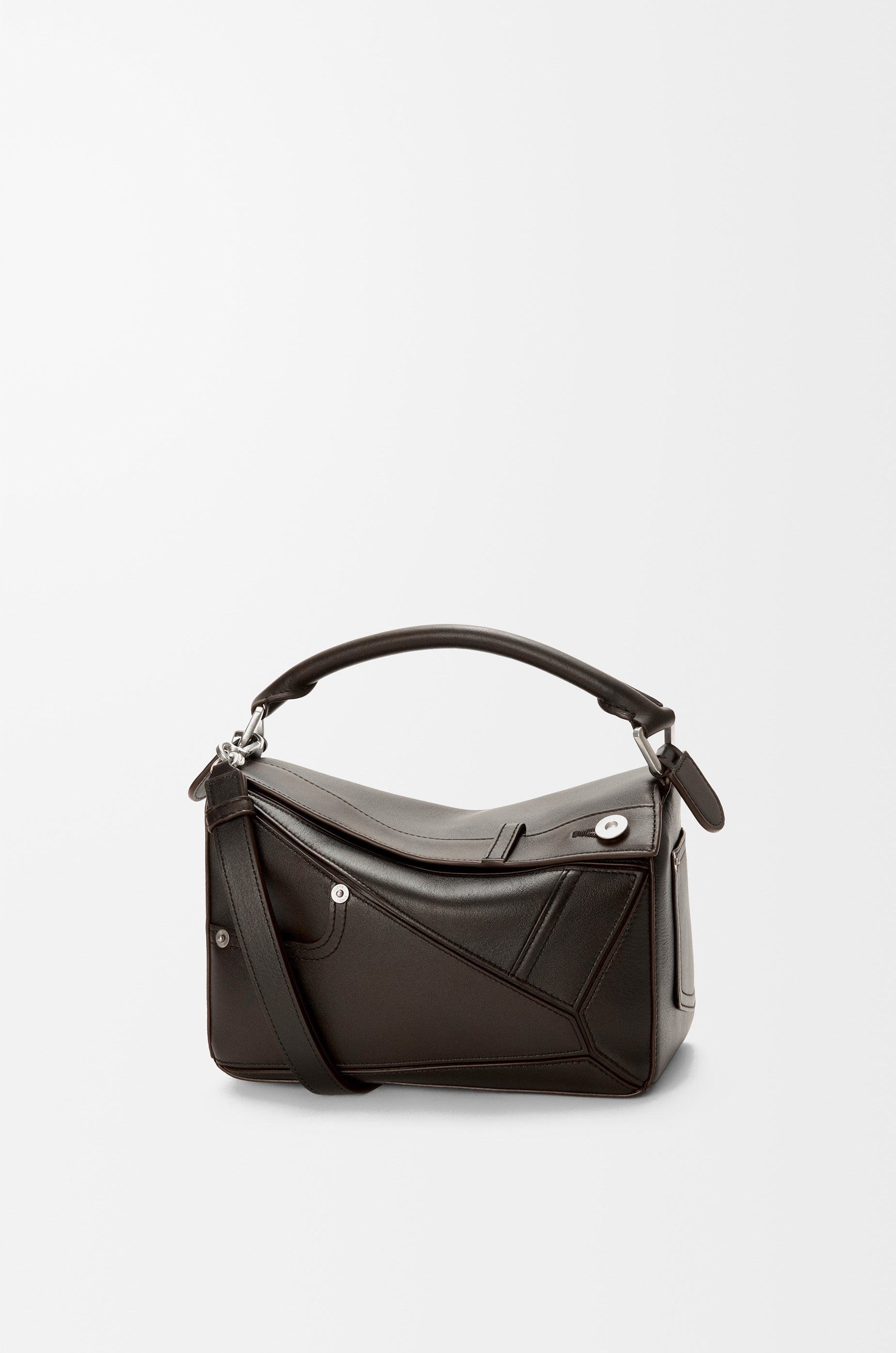Loewe Panta small Puzzle bag in shiny calfskin