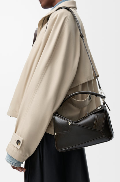 Loewe Panta small Puzzle bag in shiny calfskin