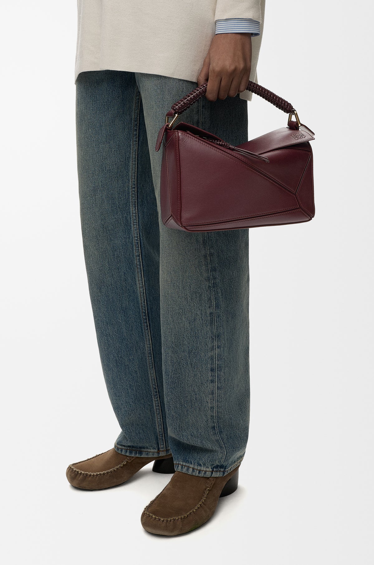 Loewe Small Puzzle bag in smooth calfskin and nappa lambskin