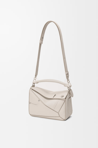 Loewe Panta small Puzzle bag in shiny calfskin