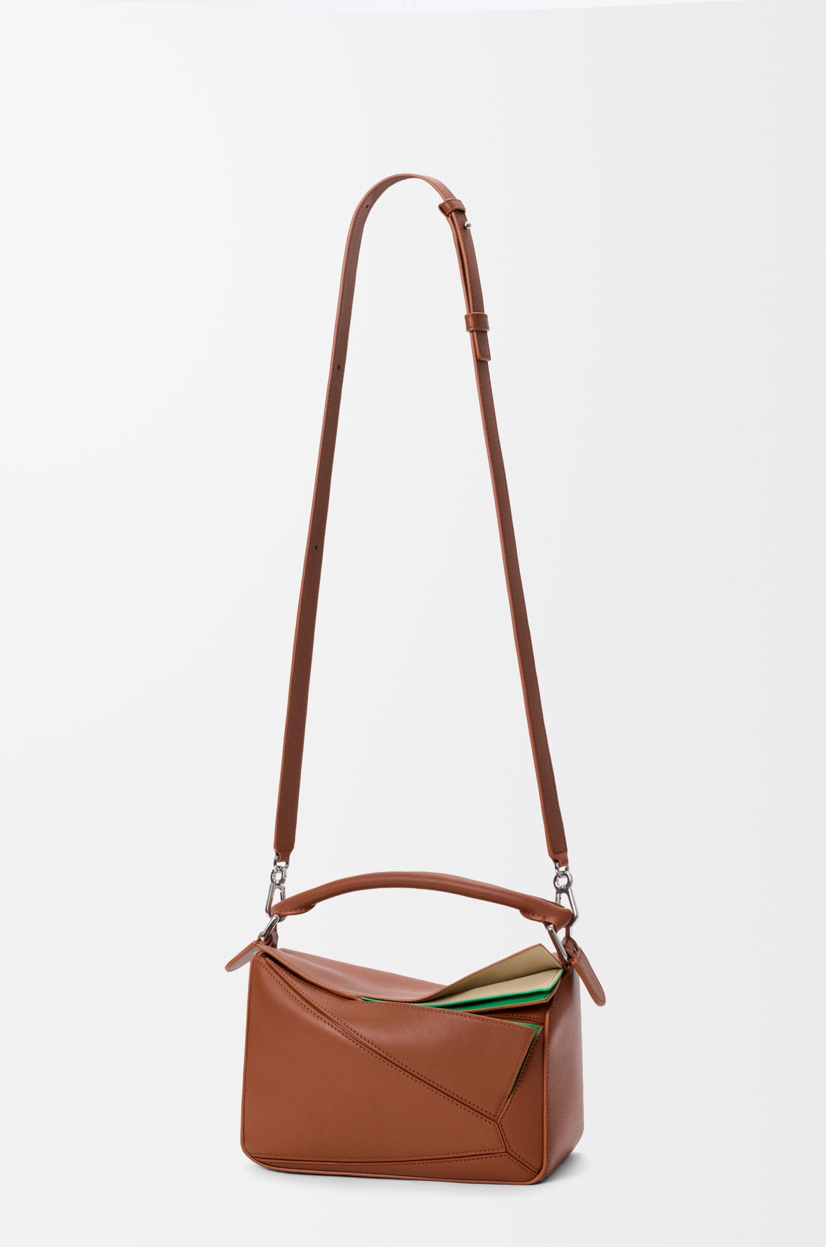 Loewe Small layered Puzzle bag in classic calfskin