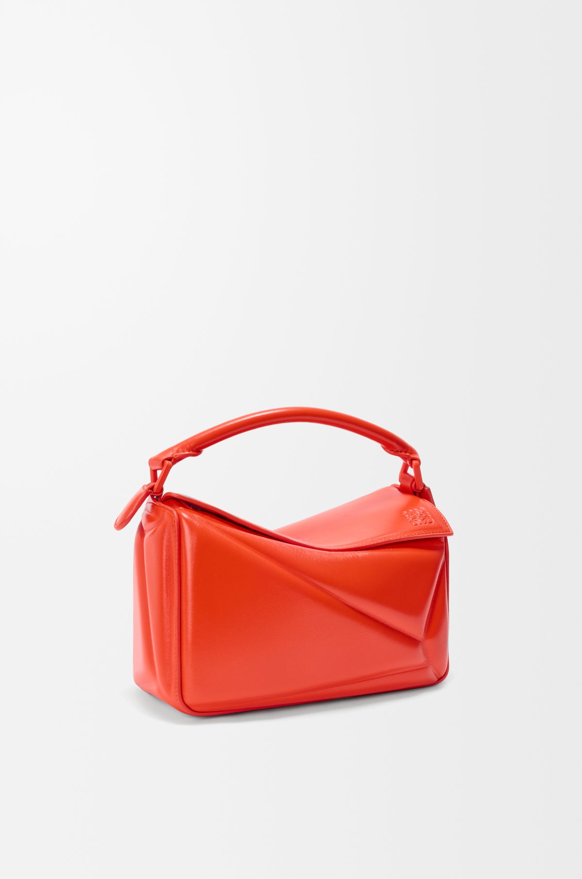 Loewe Small Puzzle Blown bag in glossy lambskin