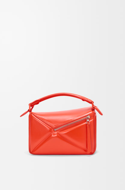 Loewe Small Puzzle Blown bag in glossy lambskin