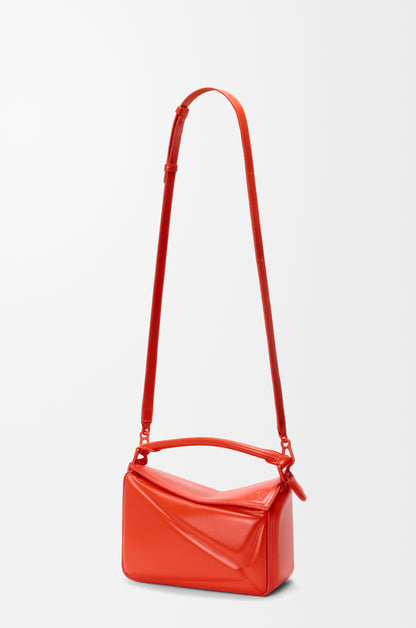 Loewe Small Puzzle Blown bag in glossy lambskin