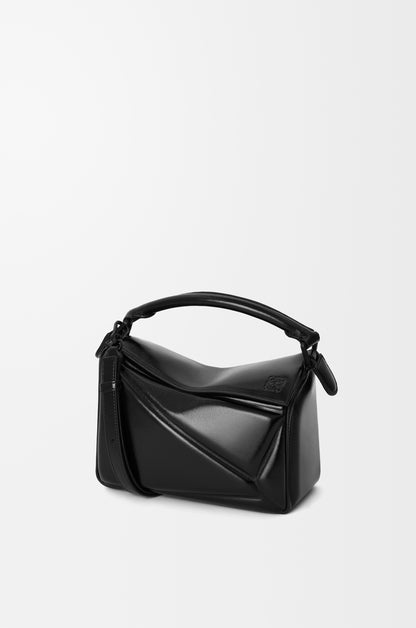 Loewe Small Puzzle Blown bag in glossy lambskin