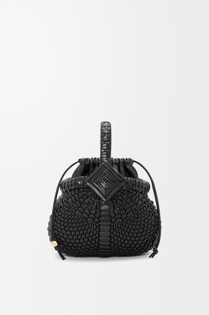 Loewe Mini Diamond Round Basket bag in calfskin