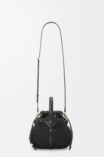 Loewe Mini Diamond Round Basket bag in calfskin