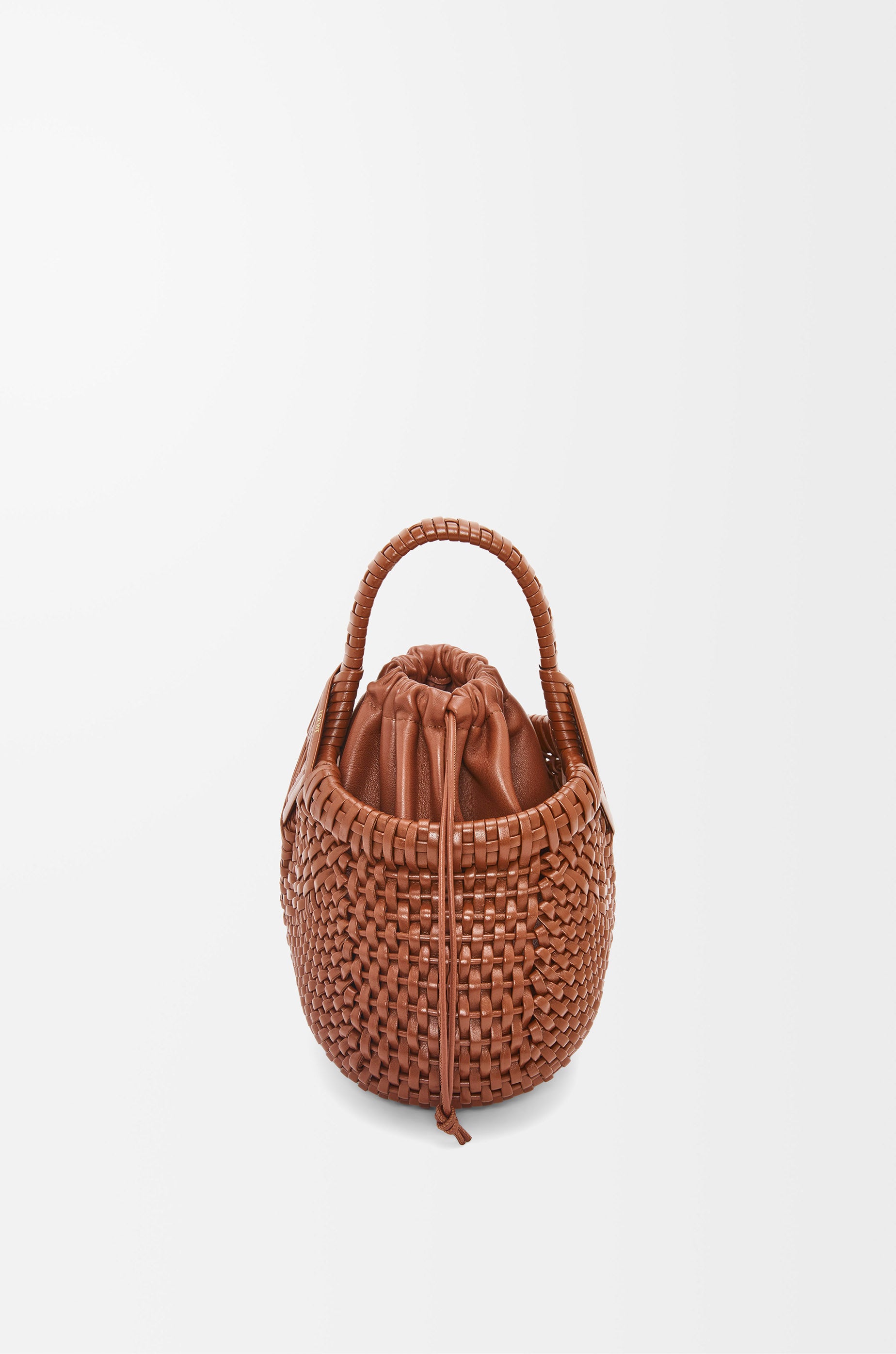 Loewe Mini Diamond Round Basket bag in calfskin