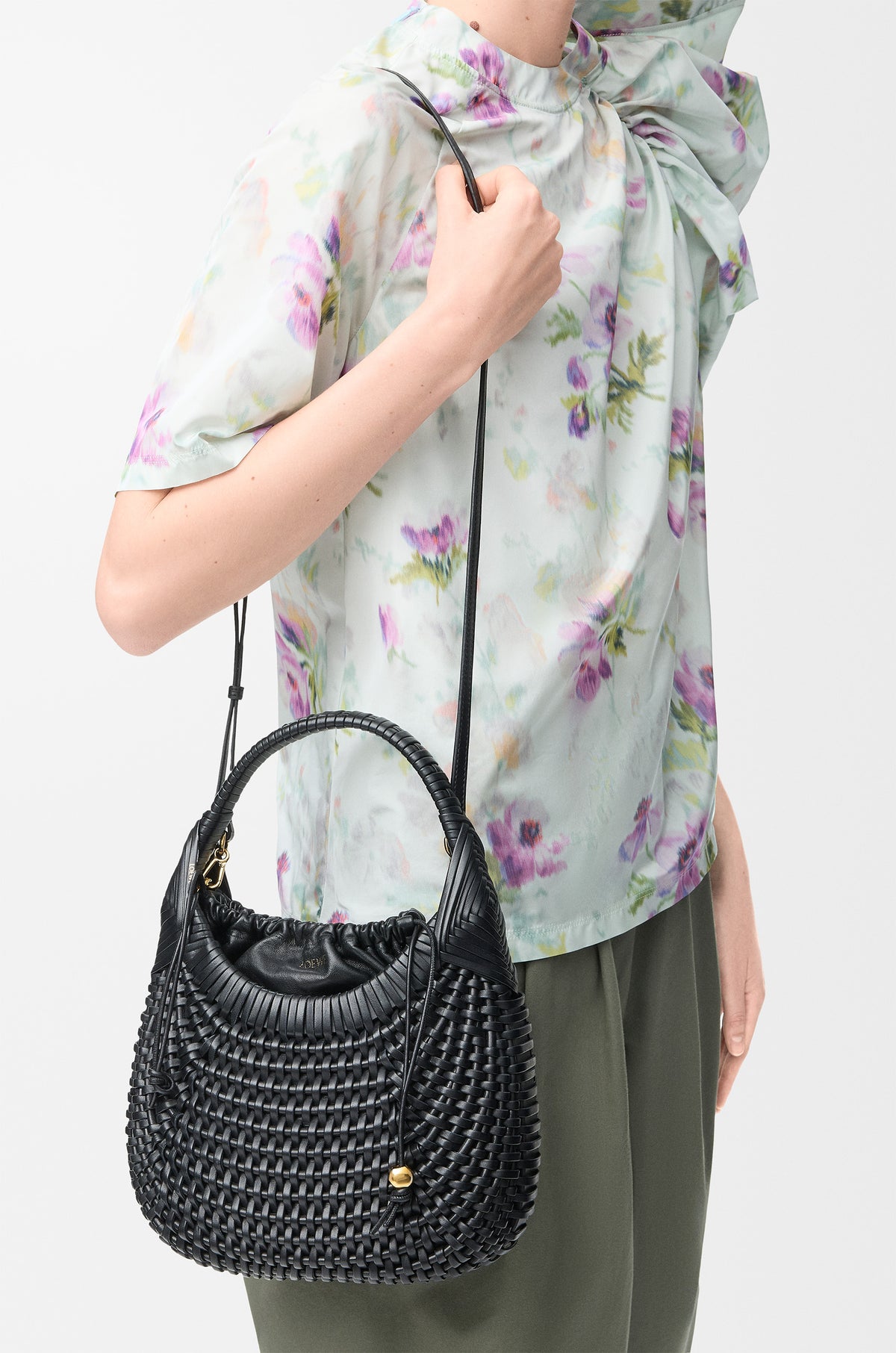 Loewe Diamond hobo bag in calfskin