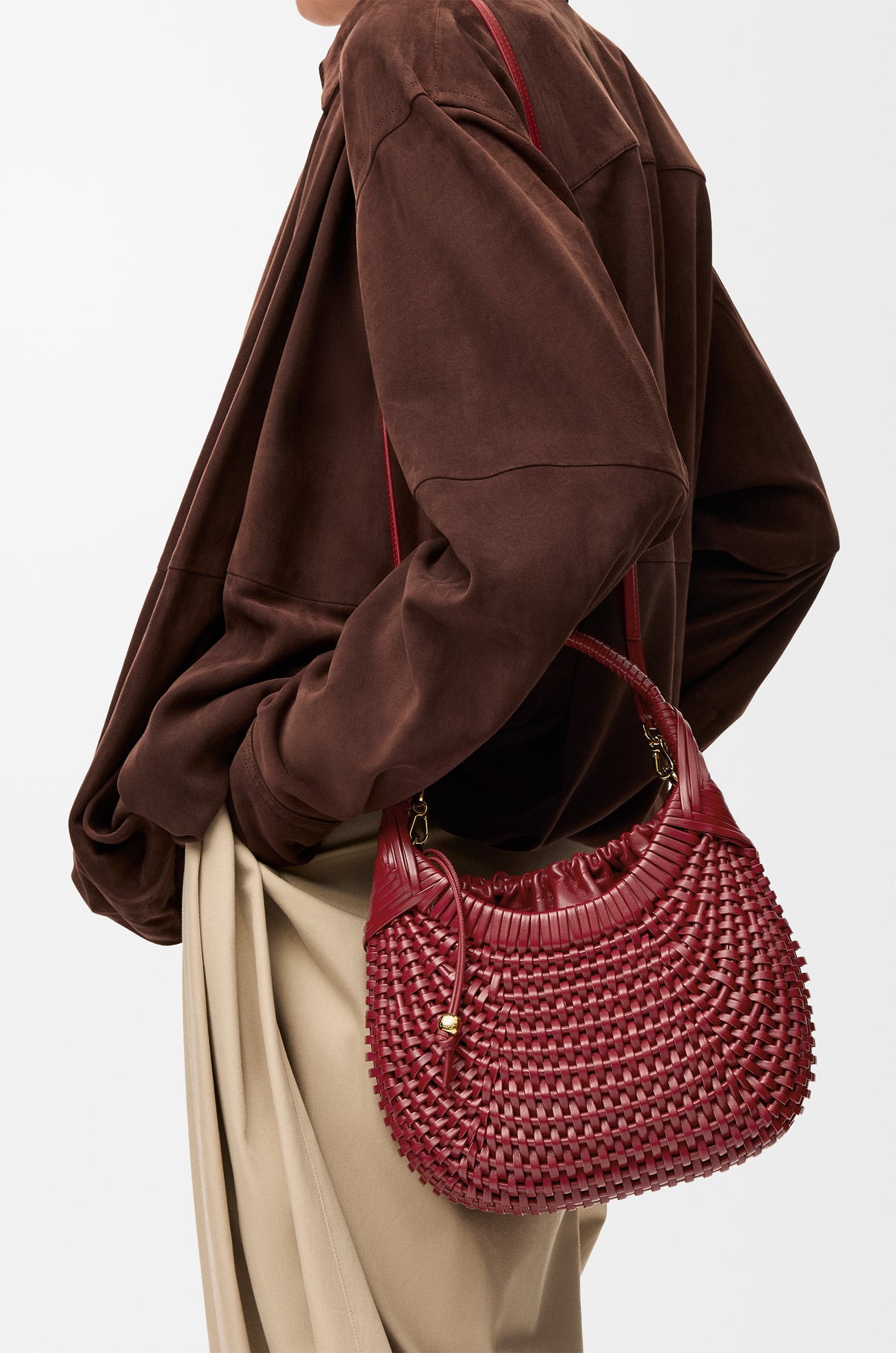 Loewe Diamond hobo bag in calfskin