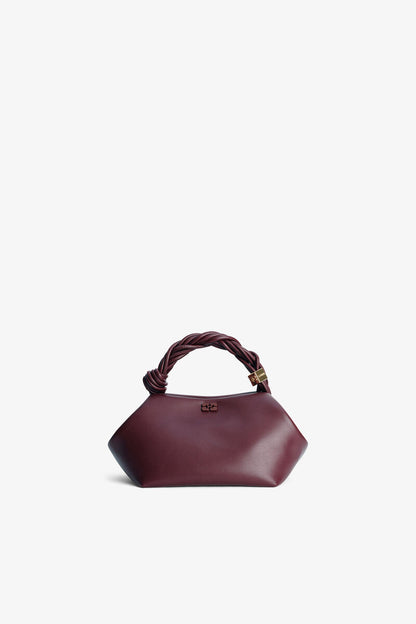 Ganni Burgundy Small Bou Bag