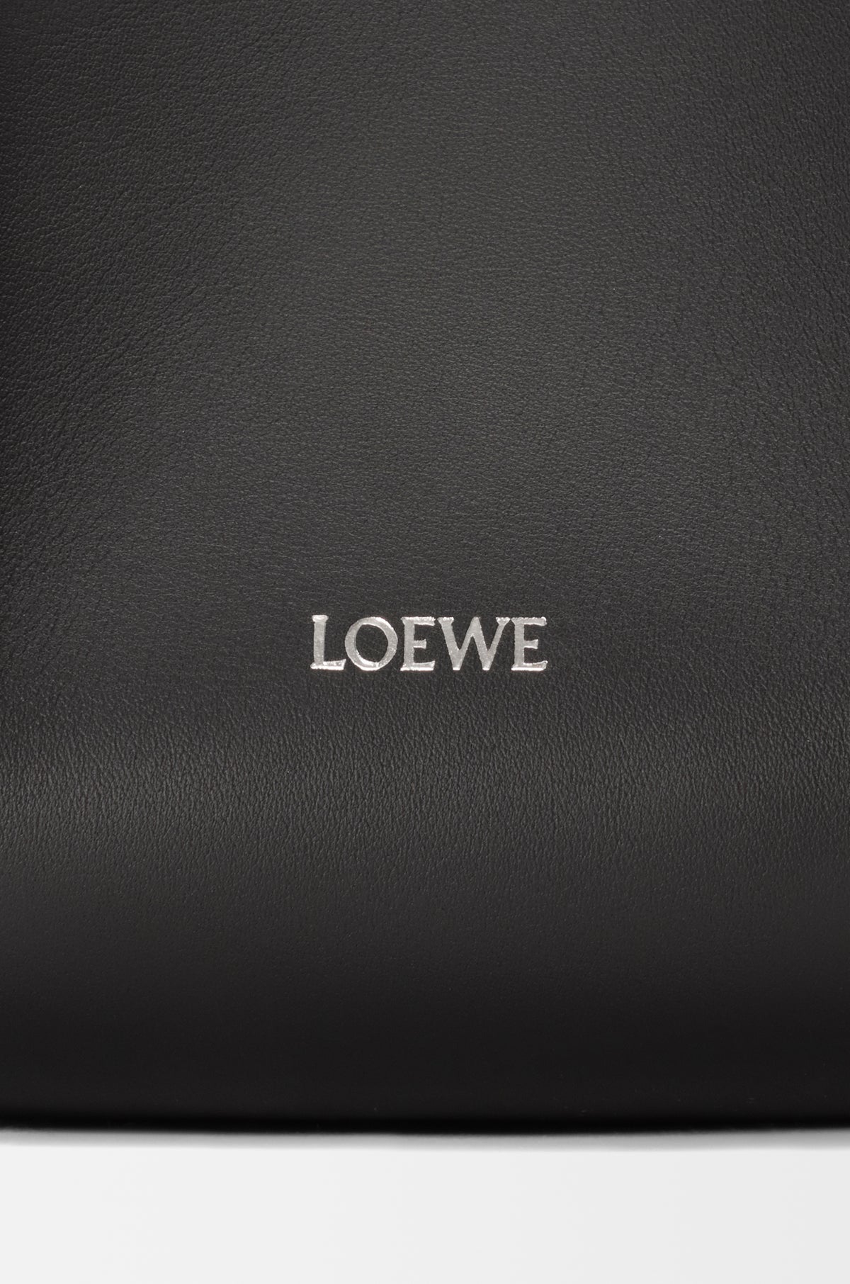 Loewe Hammock Flip bag in embroidered canvas and calfskin