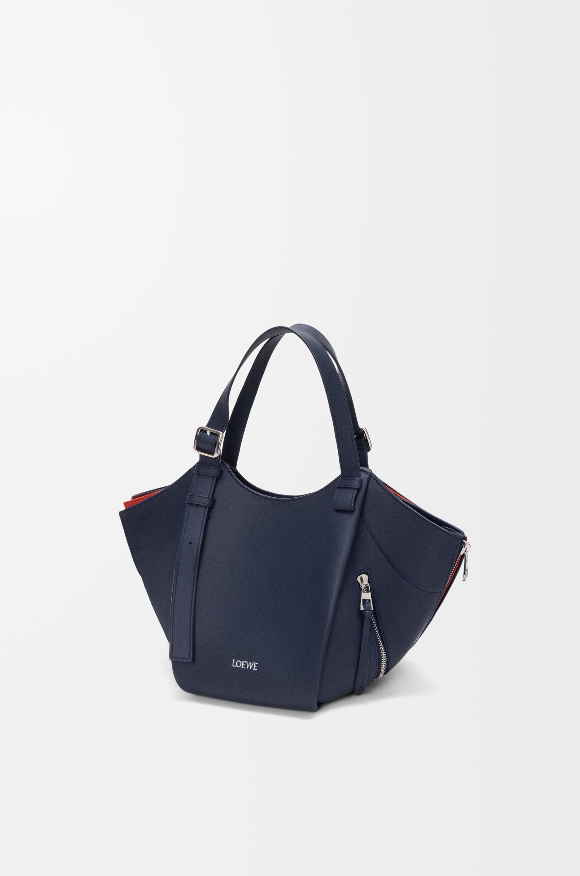 Loewe Layered Hammock Flip bag in classic calfskin