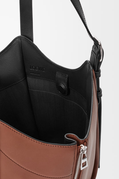 Loewe Lion Intarsio Hammock Flip bag in calfskin