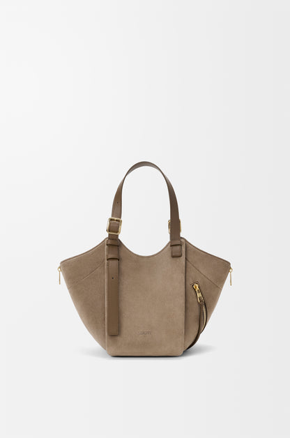 Loewe Hammock Flip bag in suede