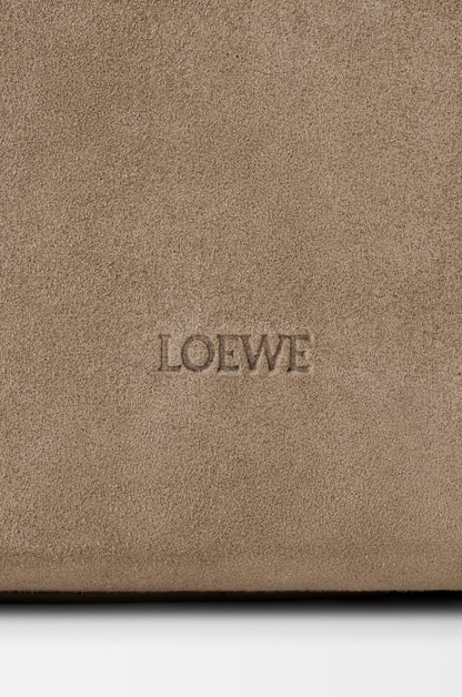 Loewe Hammock Flip bag in suede