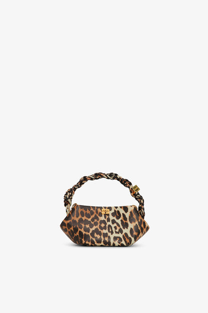 Ganni Leopard Mini Bou Bag