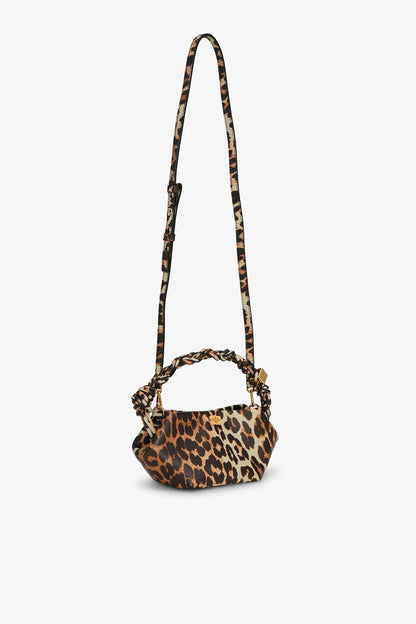 Ganni Leopard Mini Bou Bag