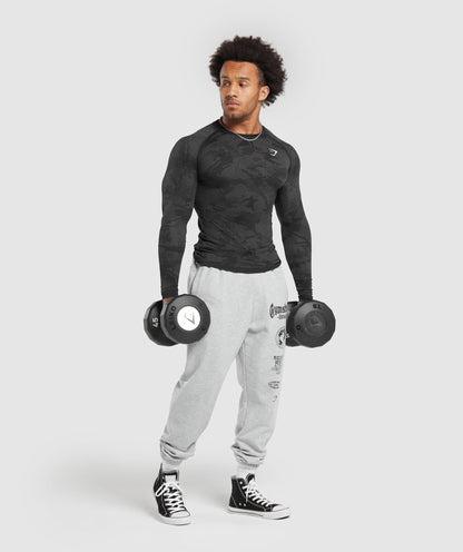 Gymshark Global Lifting Oversized Essential Joggers Grey
