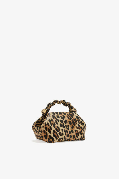 Ganni Leopard Small Bou Bag